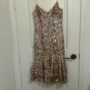 Cocktail sequin short formal dress